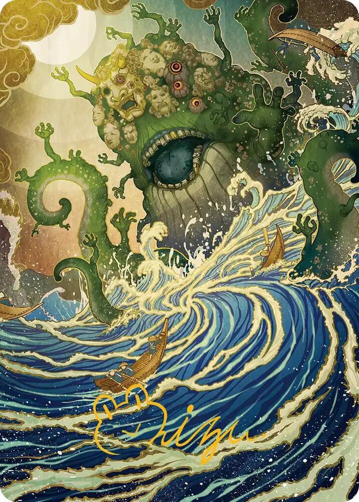 Bring to Light Art Card (Gold-Stamped Signature) 54 card from Art Series: Secrets of Strixhaven