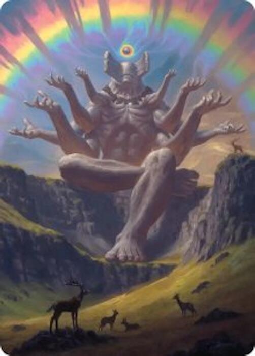Transcendent Archaic Art Card 1 card from Art Series: Secrets of Strixhaven