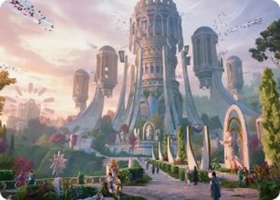 Command Tower Art Card 39 card from Art Series: Secrets of Strixhaven