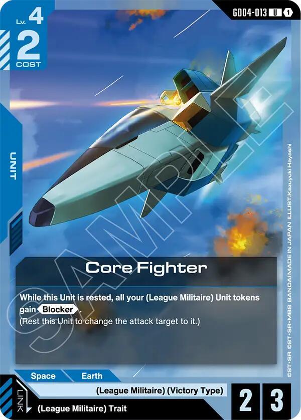 Core Fighter GD04-013 card from Phantom Aria