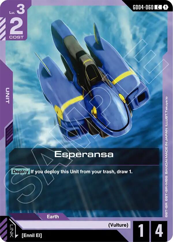 Esperansa GD04-060 card from Phantom Aria