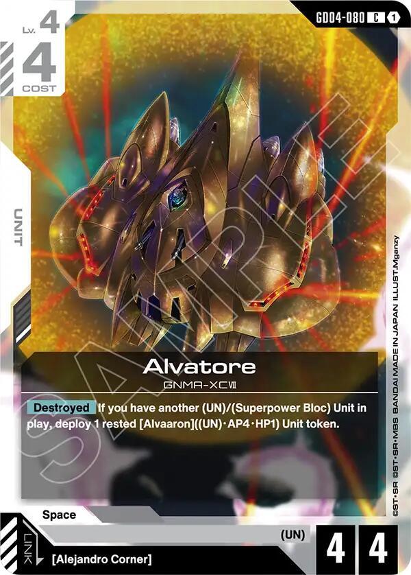 Alvatore GD04-080 card from Phantom Aria