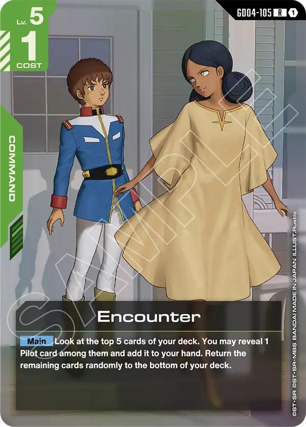 Encounter GD04-105 card from Phantom Aria