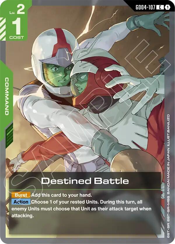 Destined Battle GD04-107 card from Phantom Aria