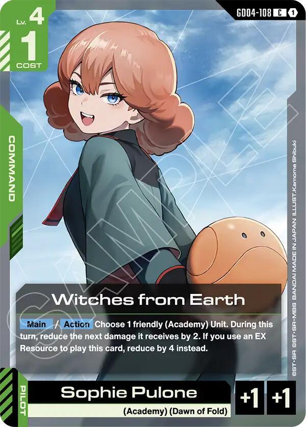 Witches from Earth GD04-108 card from Phantom Aria