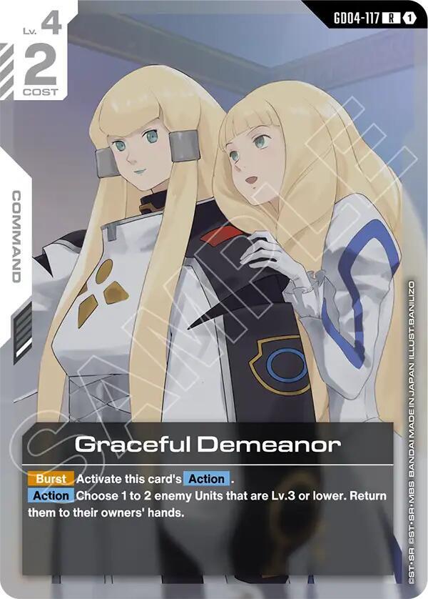 Graceful Demeanor GD04-117 card from Phantom Aria