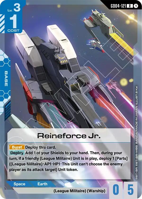 Reineforce Jr. GD04-121 card from Phantom Aria
