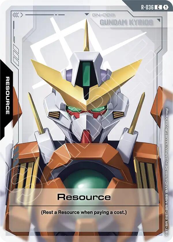 Resource R-036 card from Phantom Aria