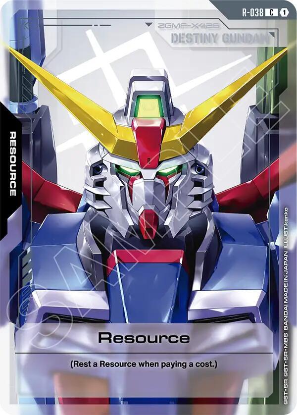 Resource R-038 card from Phantom Aria
