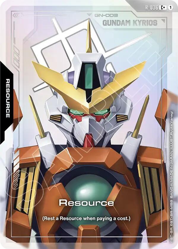 Resource (C+) R-036 card from Phantom Aria