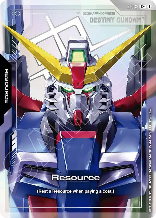 Resource (C+) R-038 card from Phantom Aria