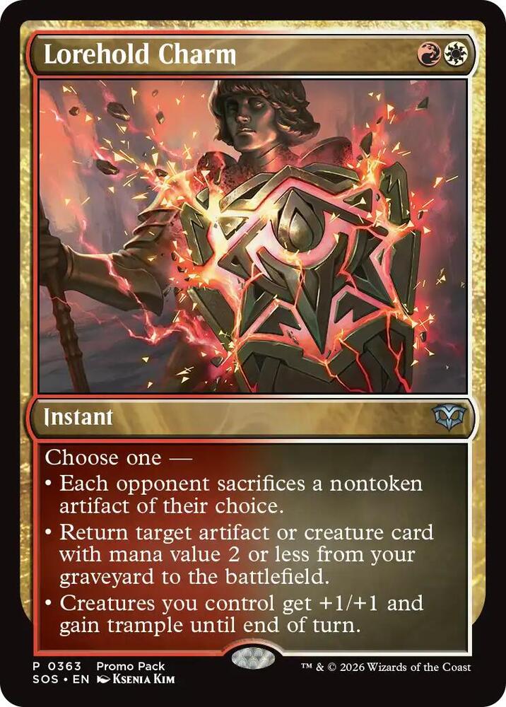 Lorehold Charm 363 card from Promo Pack: Secrets of Strixhaven