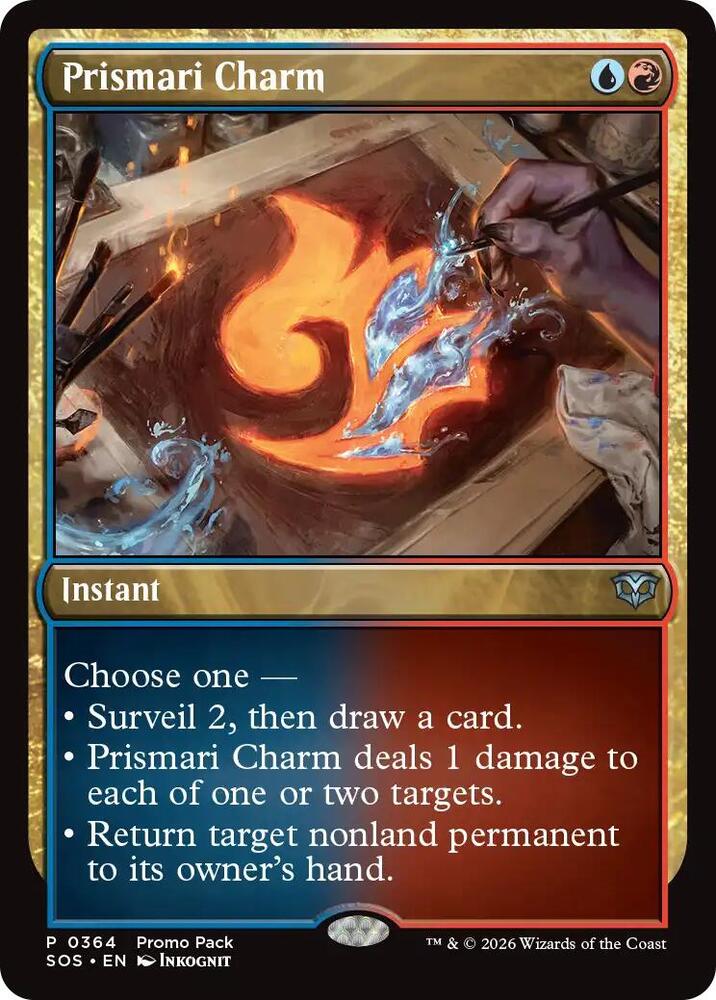 Prismari Charm 364 card from Promo Pack: Secrets of Strixhaven