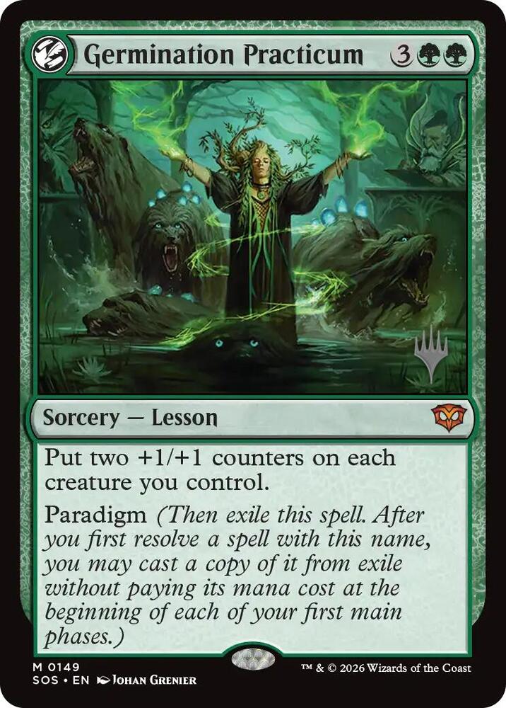 Germination Practicum 149 card from Promo Pack: Secrets of Strixhaven