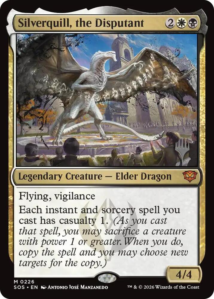 Silverquill, the Disputant 226 card from Promo Pack: Secrets of Strixhaven