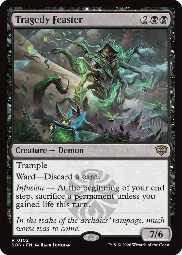 Tragedy Feaster 102 card from Promo Pack: Secrets of Strixhaven