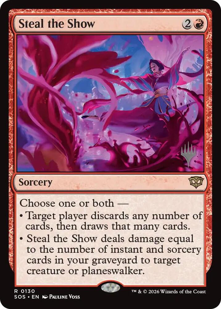 Steal the Show 130 card from Promo Pack: Secrets of Strixhaven