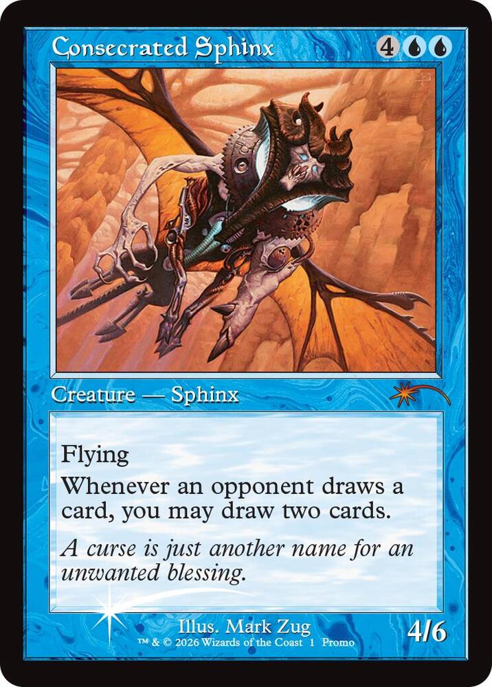 Consecrated Sphinx (Retro Frame) 1 card from MagicFest Cards