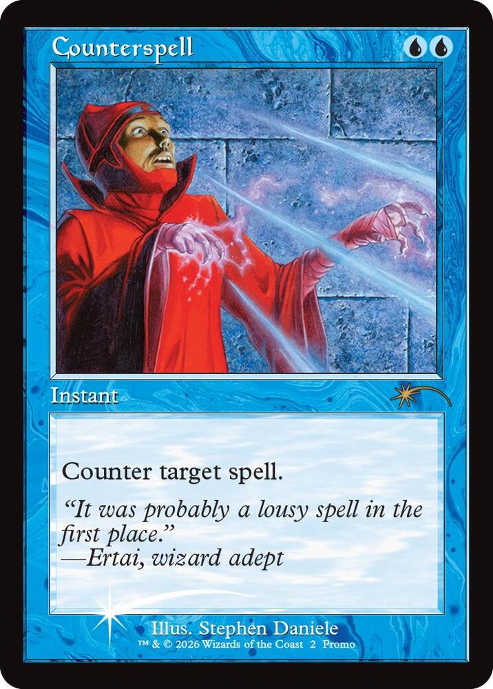 Counterspell (Retro Frame) 2 card from MagicFest Cards