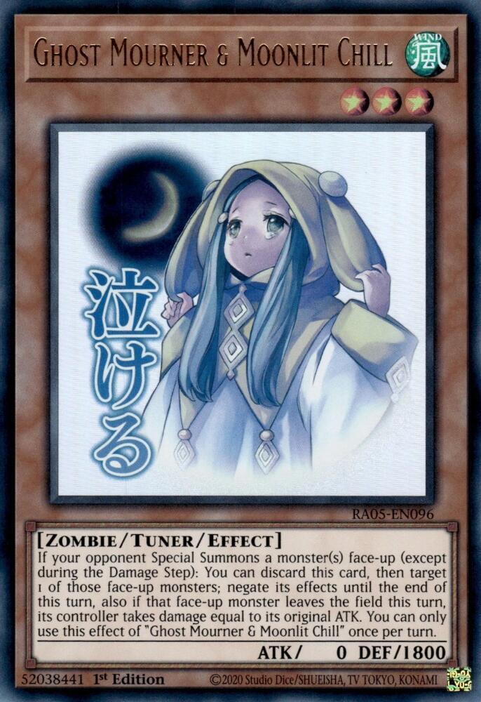 Ghost Mourner & Moonlit Chill RA05-EN096 card from Rarity Collection 5