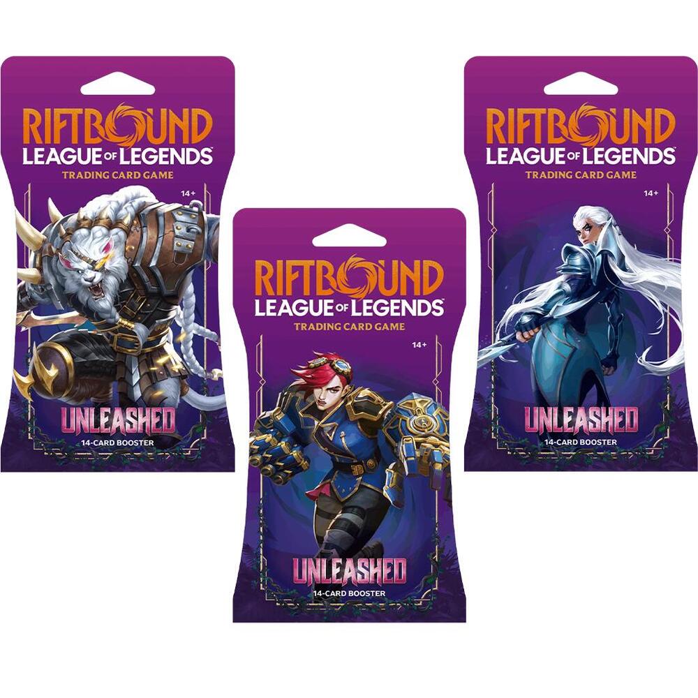 Unleashed - Sleeved Booster Pack Art Bundle [Set of 3] card from Unleashed