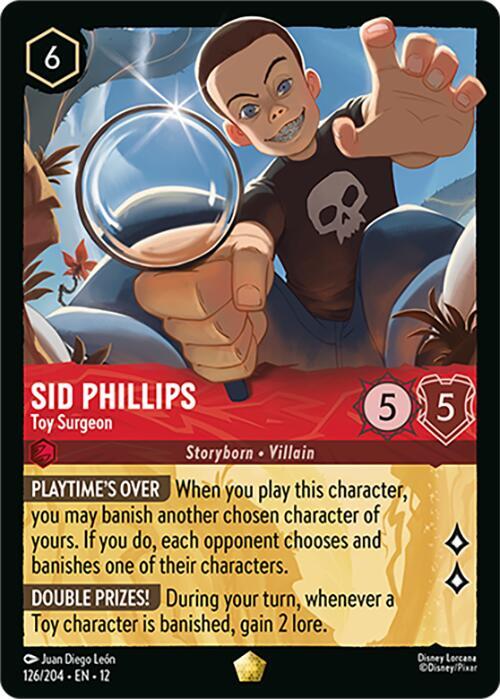 Sid Phillips - Toy Surgeon 126/204 card from Wilds Unknown