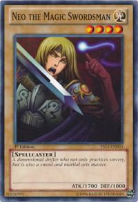 Neo the Magic Swordsman YS13-EN003 card from Super Starter: V for Victory