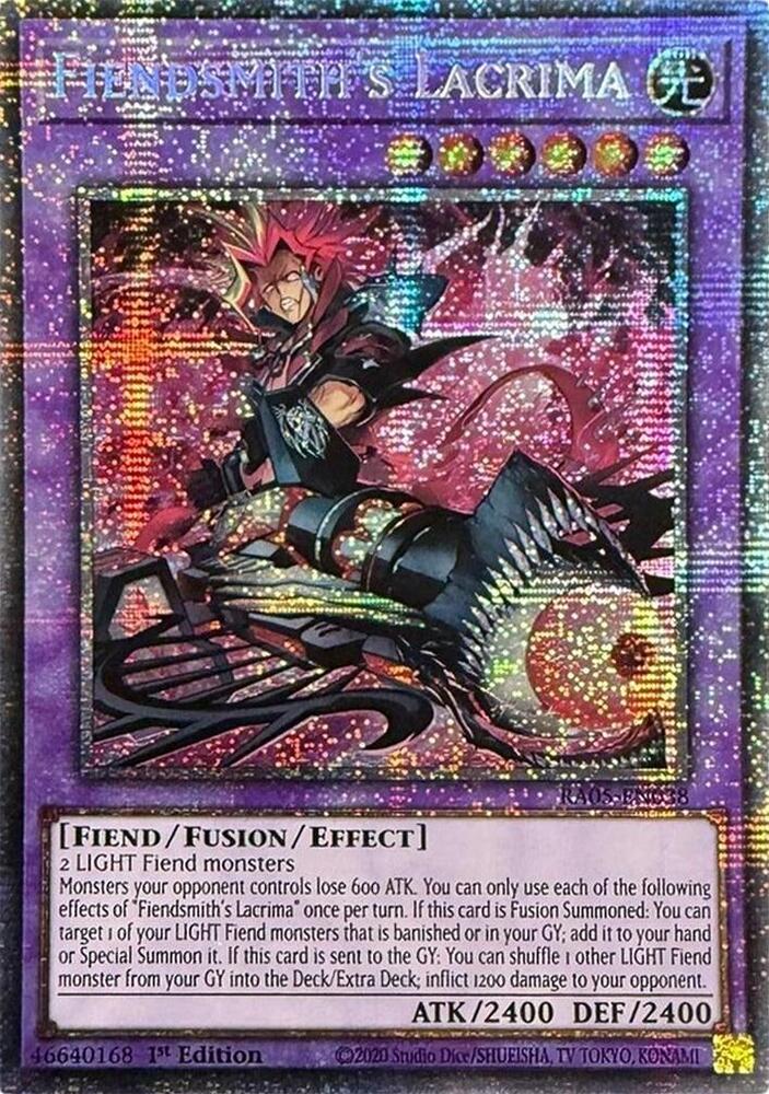 Fiendsmith's Lacrima (Starlight Rare) RA05-EN038 card from Rarity Collection 5