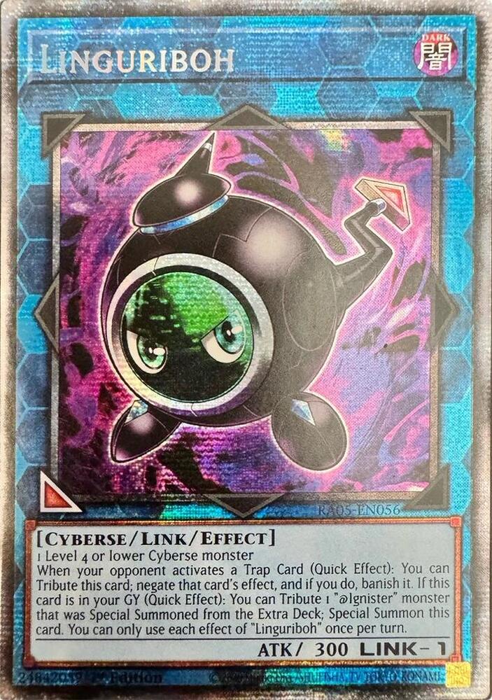 Linguriboh (Starlight Rare) RA05-EN056 card from Rarity Collection 5