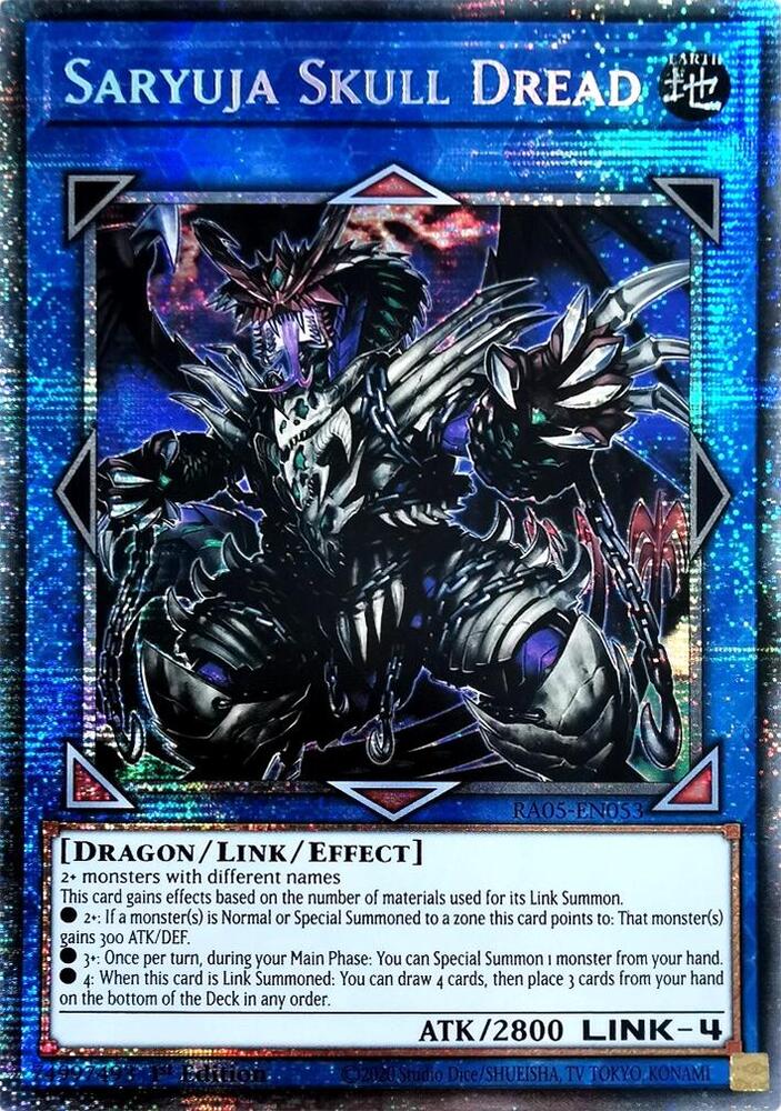 Saryuja Skull Dread (Starlight Rare) RA05-EN053 card from Rarity Collection 5