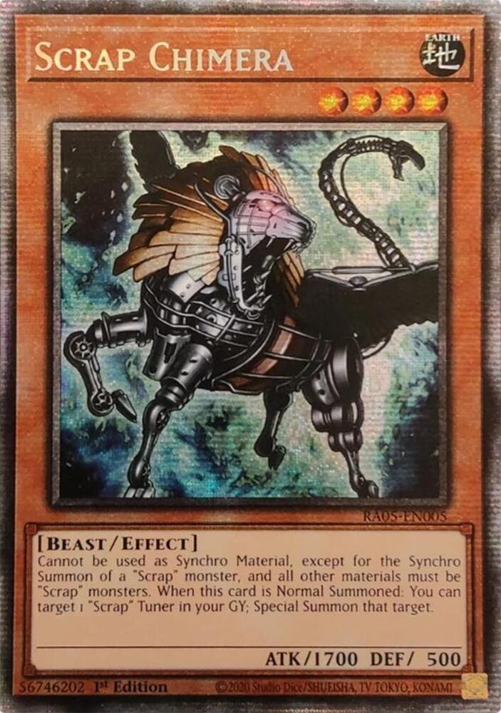 Scrap Chimera (Starlight Rare) RA05-EN005 card from Rarity Collection 5