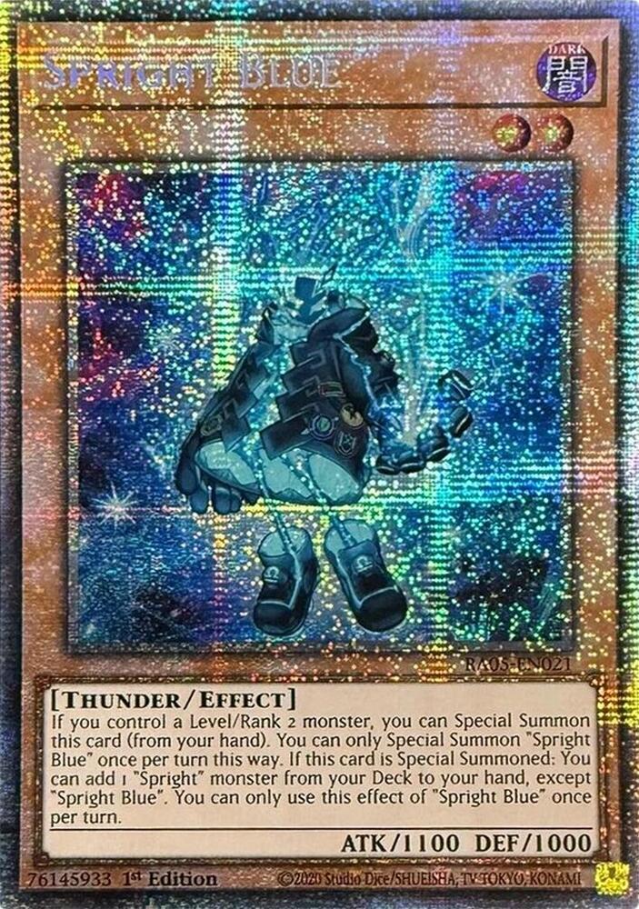 Spright Blue (Starlight Rare) RA05-EN021 card from Rarity Collection 5