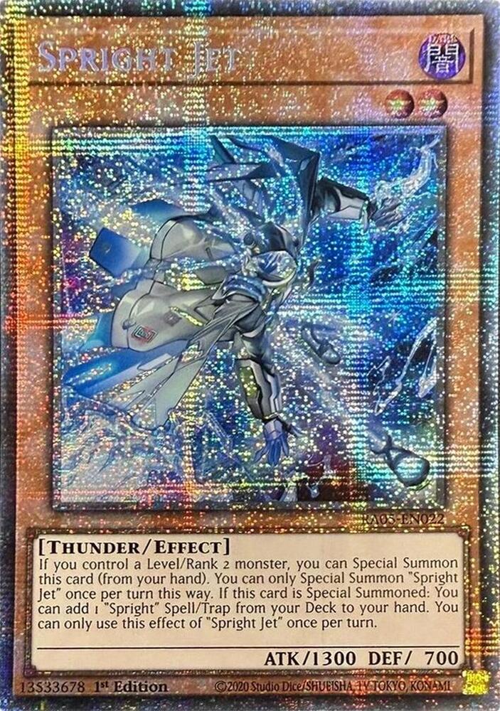 Spright Jet (Starlight Rare) RA05-EN022 card from Rarity Collection 5