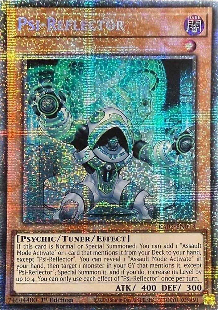 Psi-Reflector (Starlight Rare) RA05-EN013 card from Rarity Collection 5