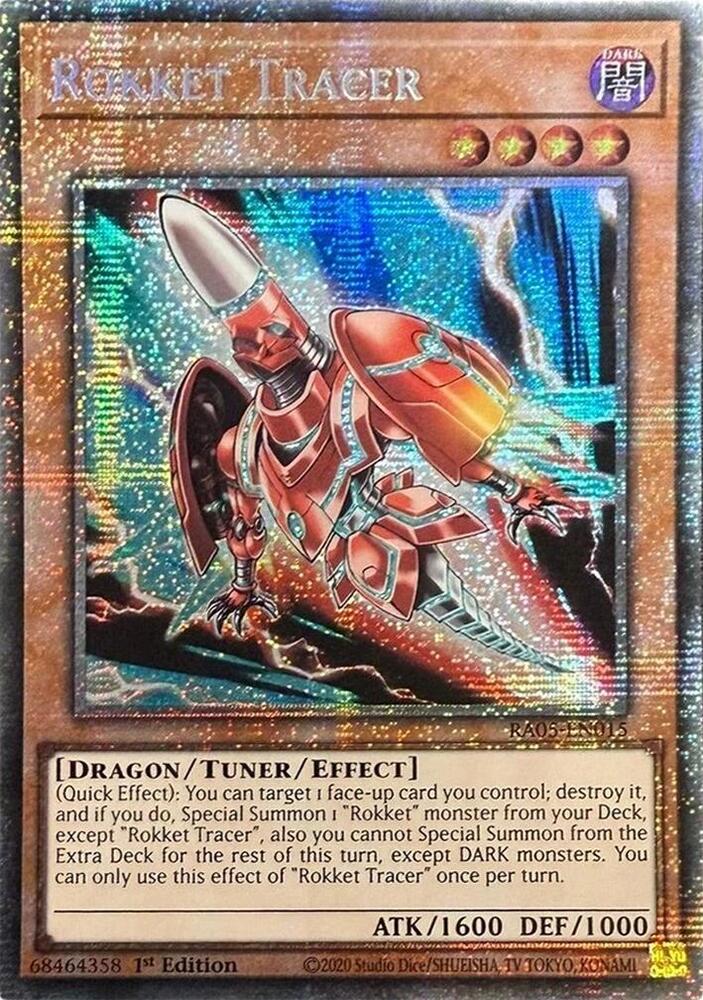 Rokket Tracer (Starlight Rare) RA05-EN015 card from Rarity Collection 5