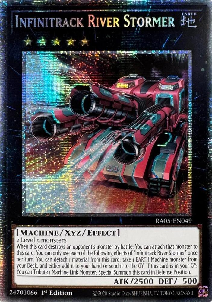 Infinitrack River Stormer (Starlight Rare) RA05-EN049 card from Rarity Collection 5