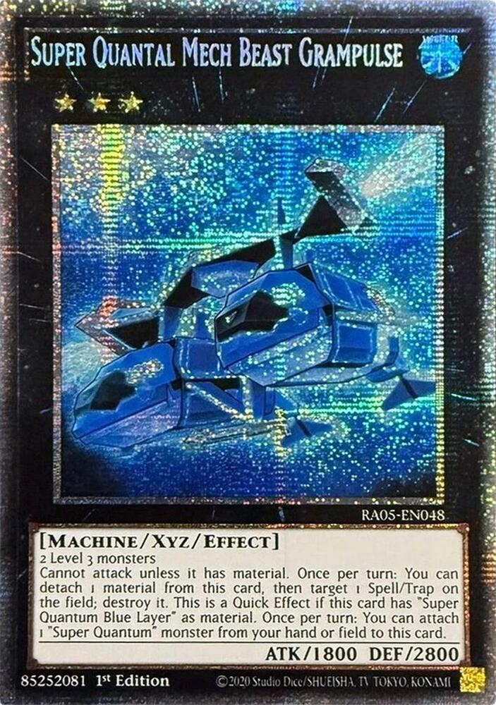 Super Quantal Mech Beast Grampulse (Starlight Rare) RA05-EN048 card from Rarity Collection 5