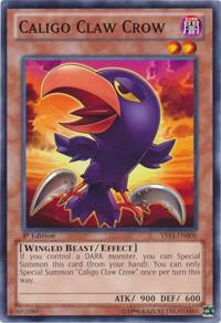 Caligo Claw Crow YS13-EN008 card from Super Starter: V for Victory