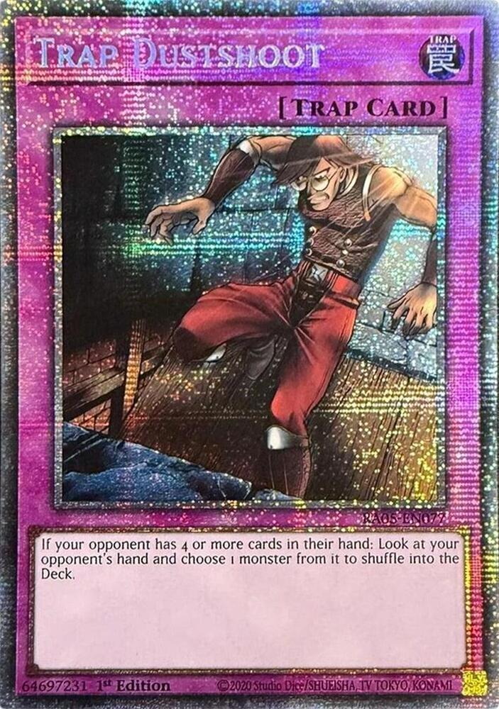 Trap Dustshoot (Starlight Rare) RA05-EN077 card from Rarity Collection 5