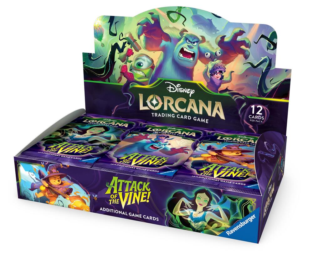 Disney Lorcana: Attack of the Vine! Booster Box card from Attack of the Vine!