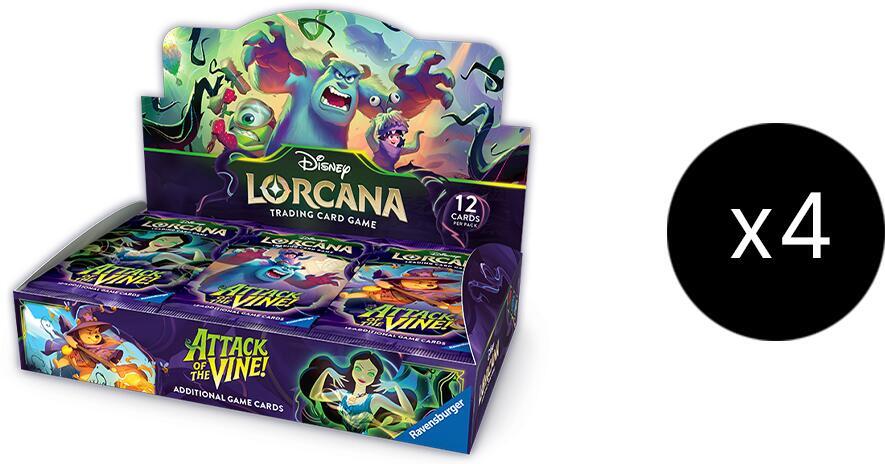 Disney Lorcana: Attack of the Vine! Booster Box Case card from Attack of the Vine!