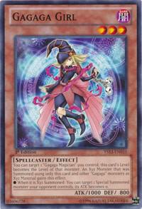 Gagaga Girl YS13-EN010 card from Super Starter: V for Victory