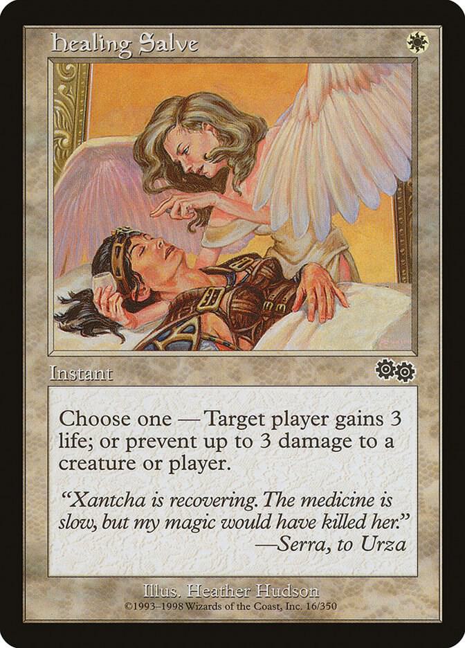 Healing Salve 16 card from Urza's Saga