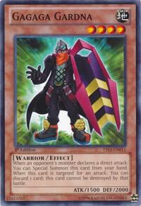 Gagaga Gardna YS13-EN011 card from Super Starter: V for Victory