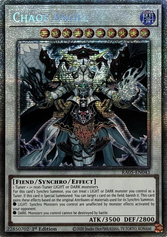 Chaos Angel (Starlight Rare) RA05-EN043 card from Rarity Collection 5