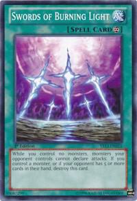 Swords of Burning Light YS13-EN021 card from Super Starter: V for Victory