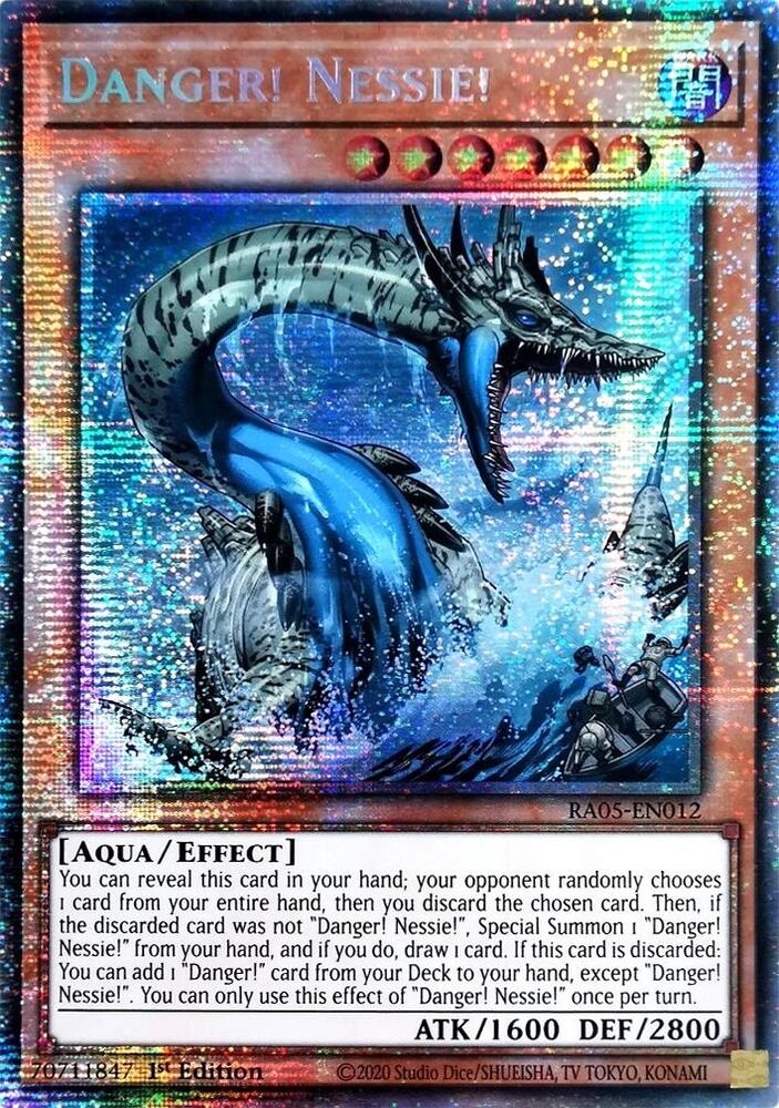 Danger! Nessie! (Starlight Rare) RA05-EN012 card from Rarity Collection 5