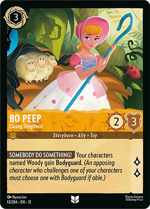Bo Peep - Caring Shepherd 13/204 card from Wilds Unknown