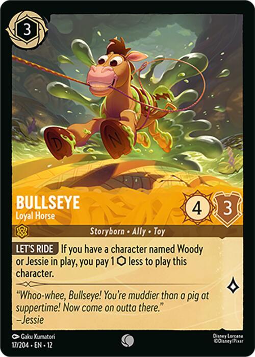 Bullseye - Loyal Horse 17/204 card from Wilds Unknown