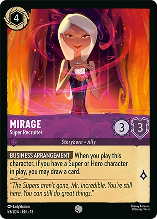 Mirage - Super Recruiter 53/204 card from Wilds Unknown